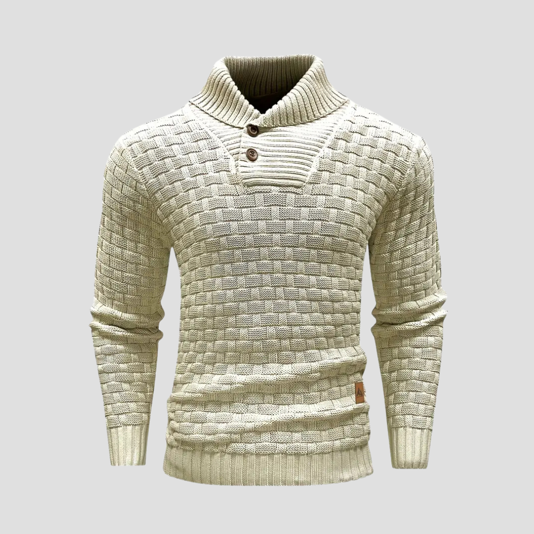 Cuthbert | Waffle Knit Jumper 8