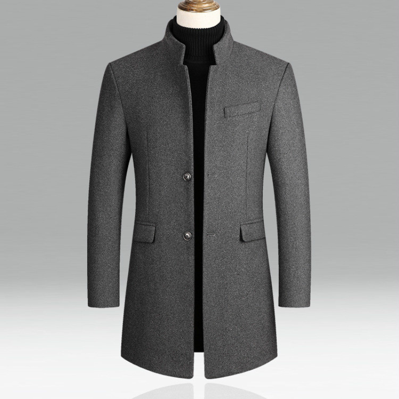 Classic Fit Warm Wool Overcoat