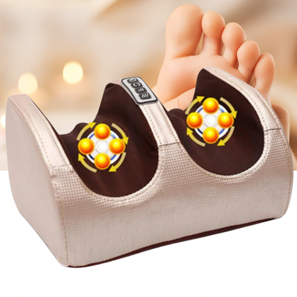 Relaxing Foot Massager with Heat and Kneading Therapy