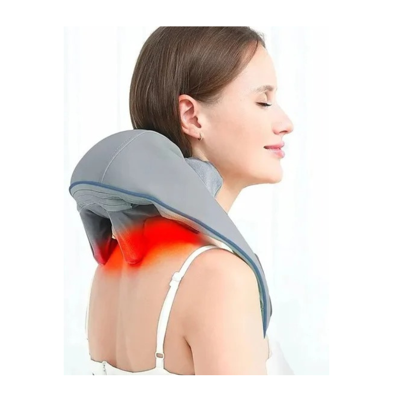 Heated Neck and Back Massager for Pain Relief