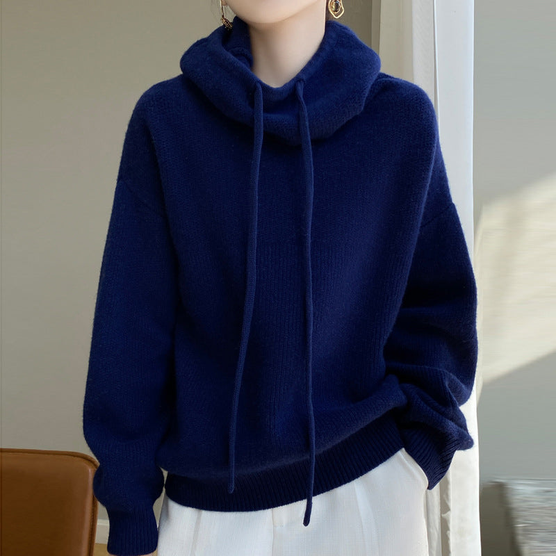 Relaxed Fit Women's Hoodie Sweater