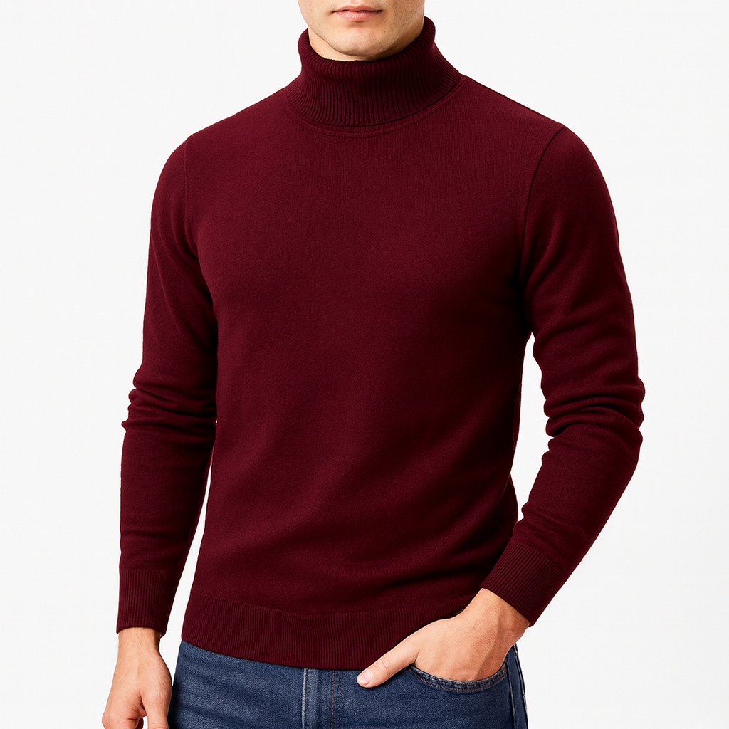 Exclusive Turtleneck Sweater for Men – Elegant, Soft & Versatile 3