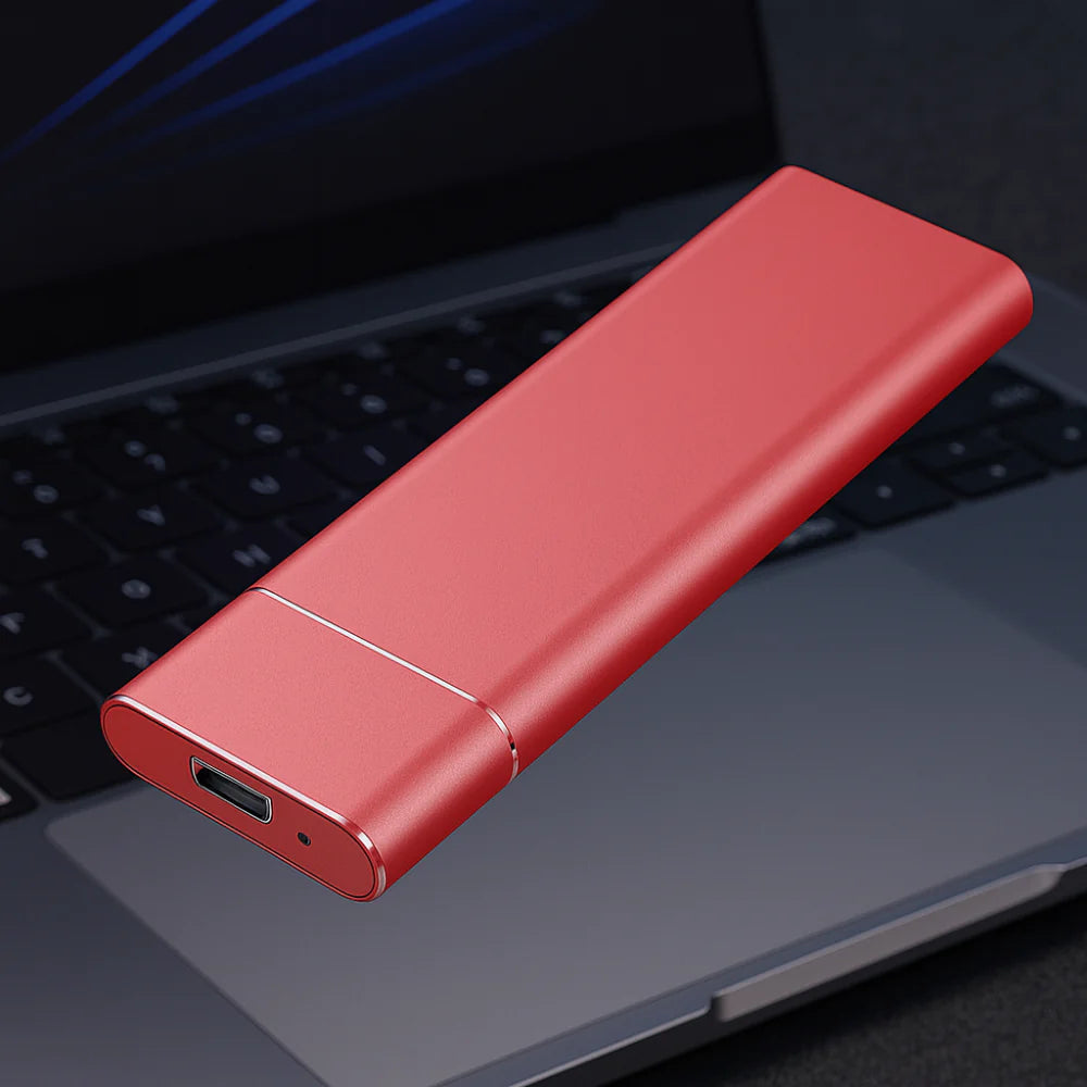 Compact Metal Portable Hard Drive Storage