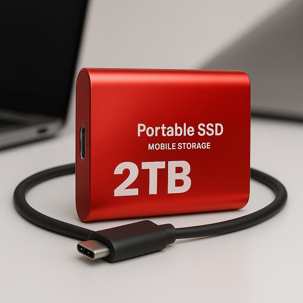 Compact USB External Hard Drive for Fast Data Transfer