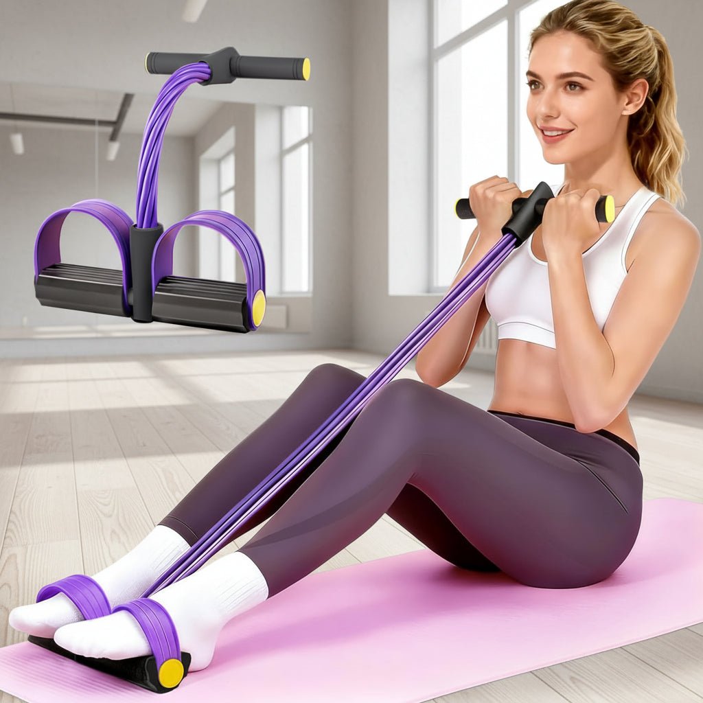 Home Gym Fitness Resistance Band Kit with Handles