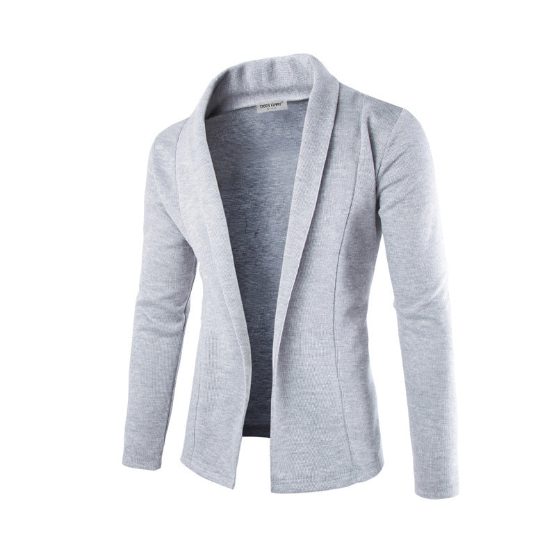 Casual Men's Open Front Sweater