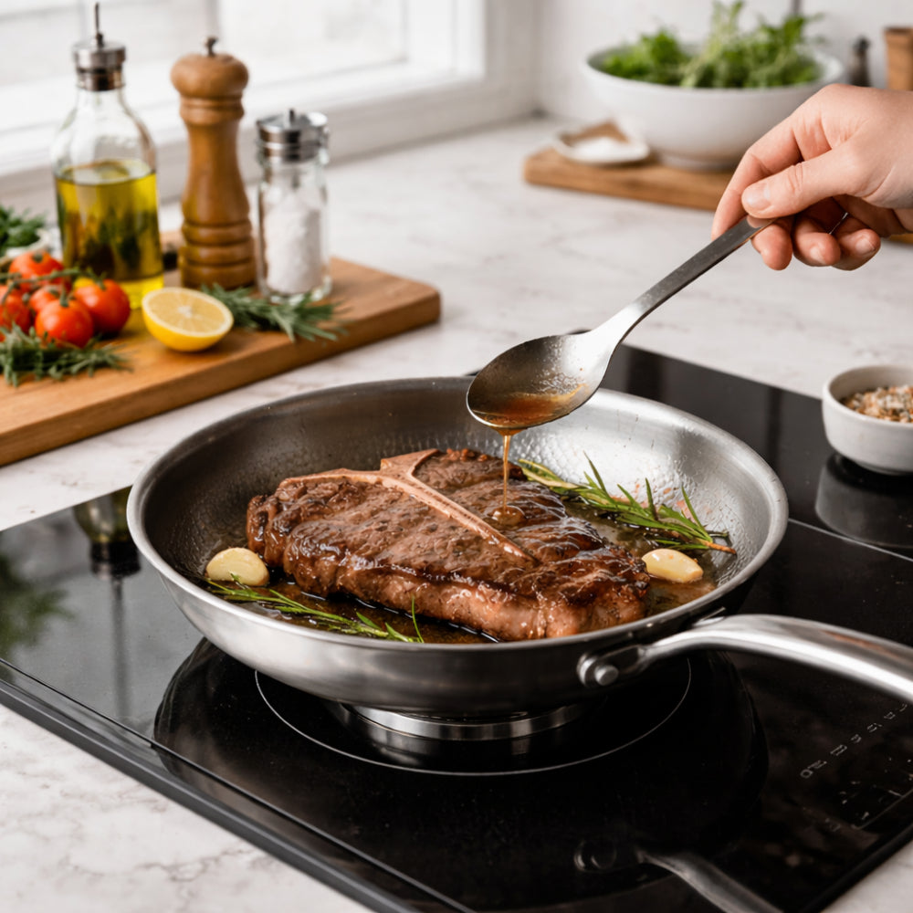 Durable Non Stick Titanium Frying Pan - VogeLuxe