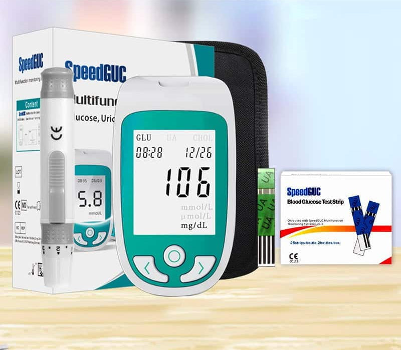 Advanced Health Tracker: Blood Sugar & CholesterolTester