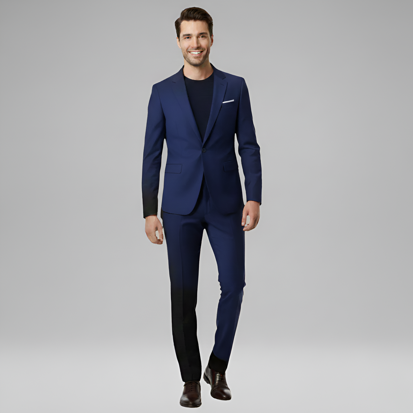 Slim Fit 2 Piece Men's Elegant Suit