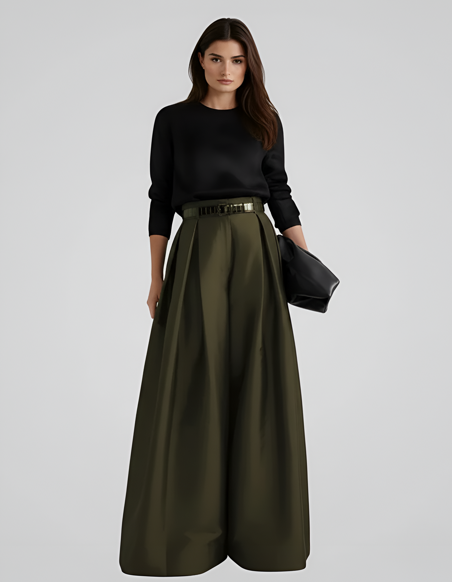 Elegante Donna Vita Alta Stivali da Donna