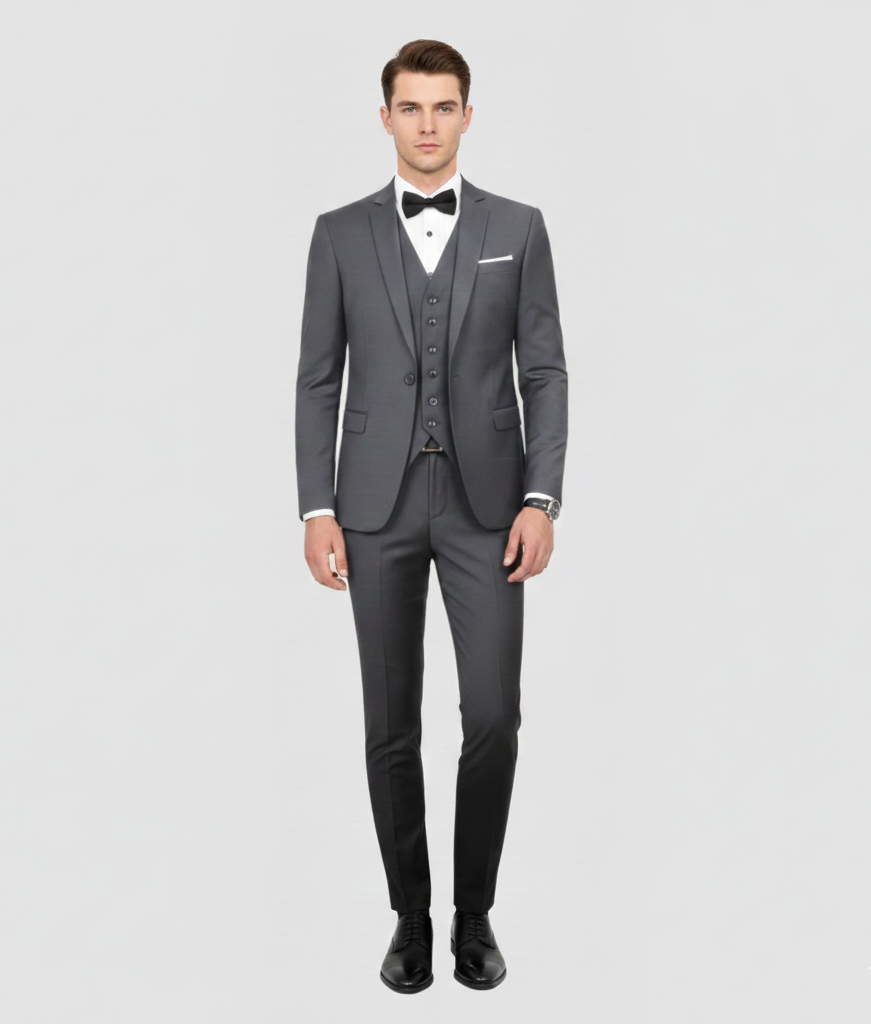 Stylish Men's Slim Fit Complete Suit