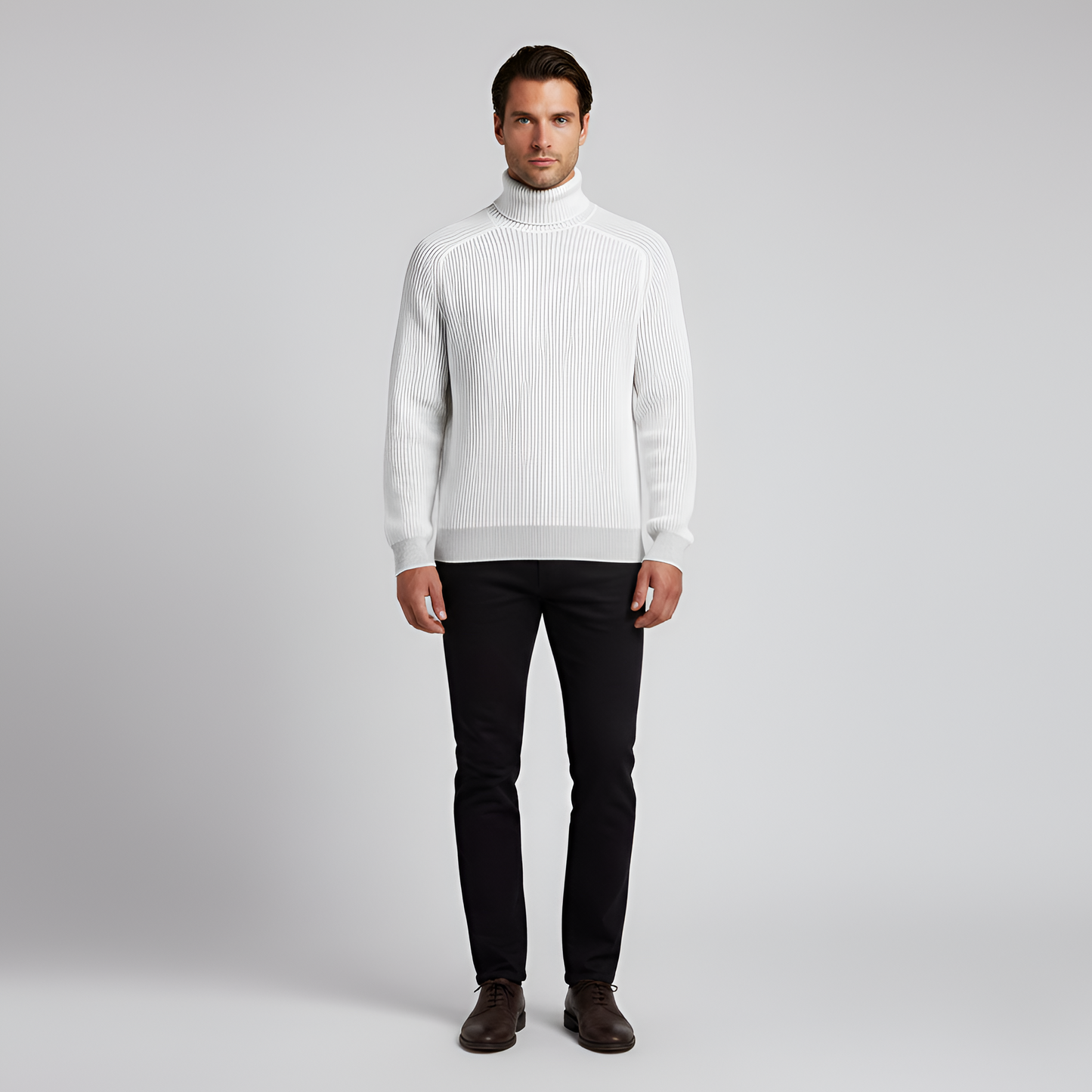 Classic Fit Men's Crew Neck Sweater