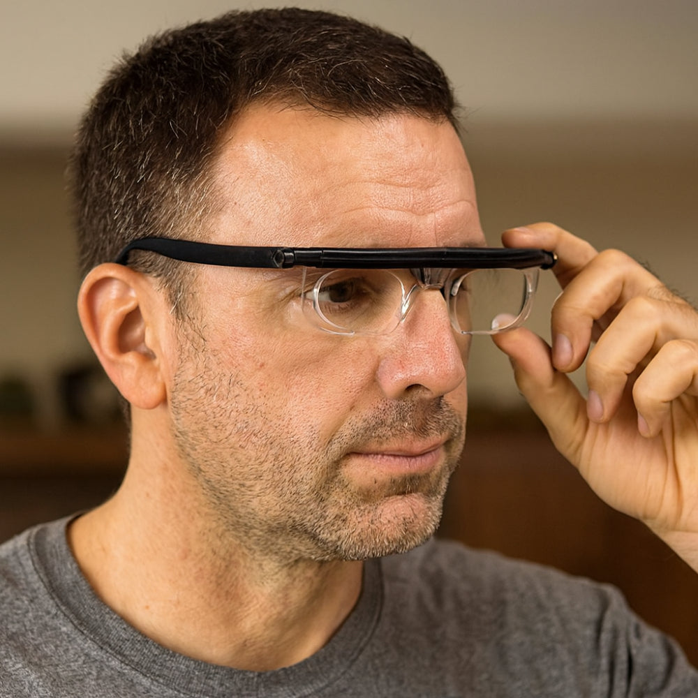 Prescription Free Adjustable Focus Reading Glasses - VogeLuxe