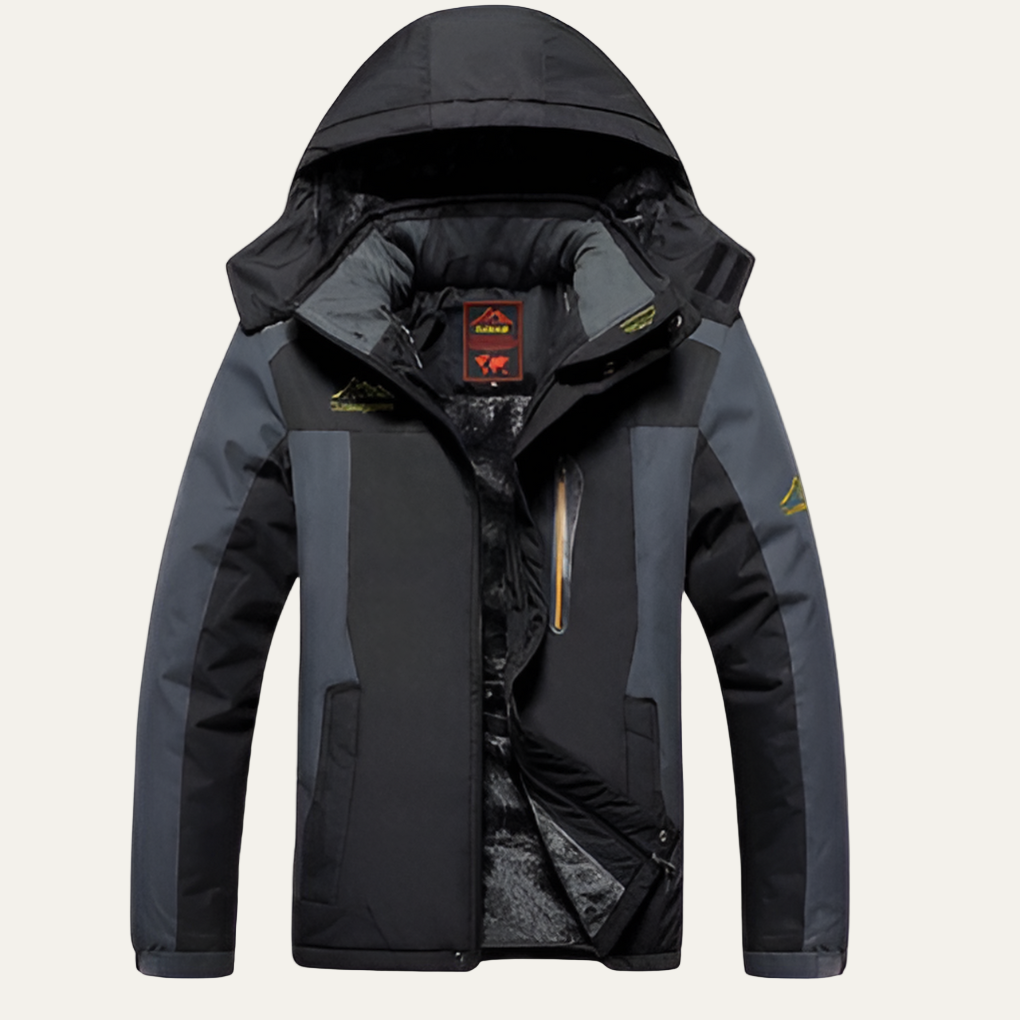 VogeLuxe | Men’s Water-Resistant Windbreaker Field Jacket