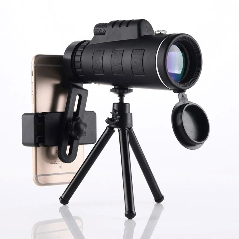 High Power Waterproof Phone Telescope Monopod - VogeLuxe