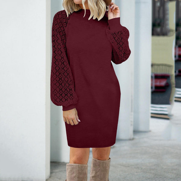 Warm Women's Cozy Puff Sleeve Sweater