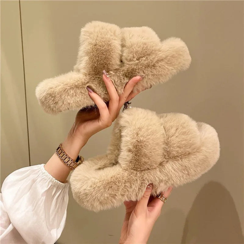 Cozy Women's Fleece Lined House Slippers