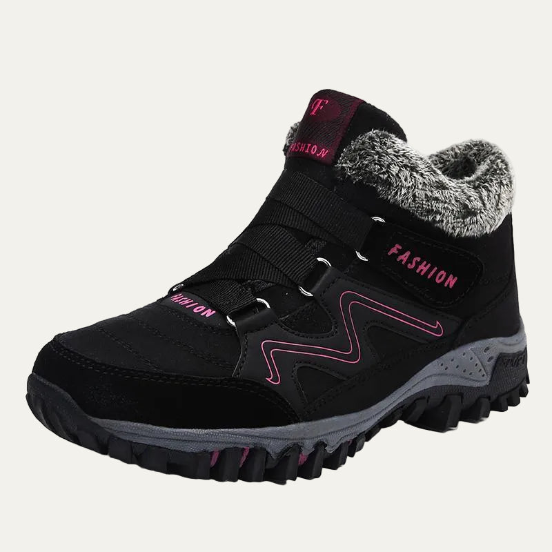 VogeLuxe | Women’s Insulated Winter Boots with Fleece Collar