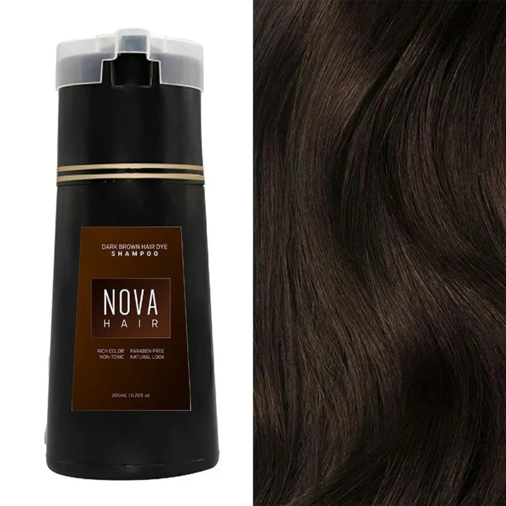 Permanent Hair Color Shampoo Easy Grey Coverage Dye