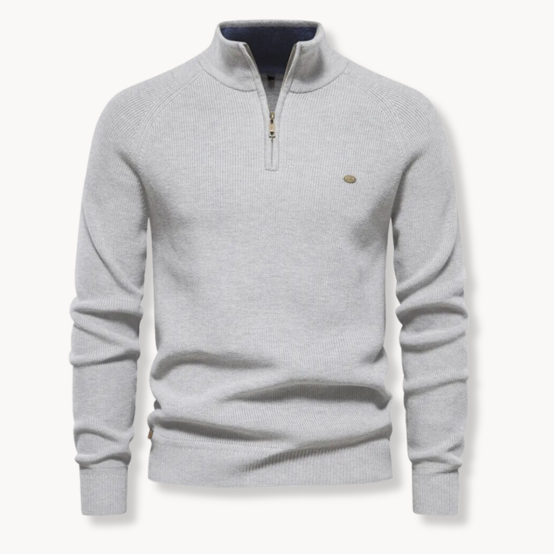 Men's Classic Crew Neck Knit Pullover Sweater