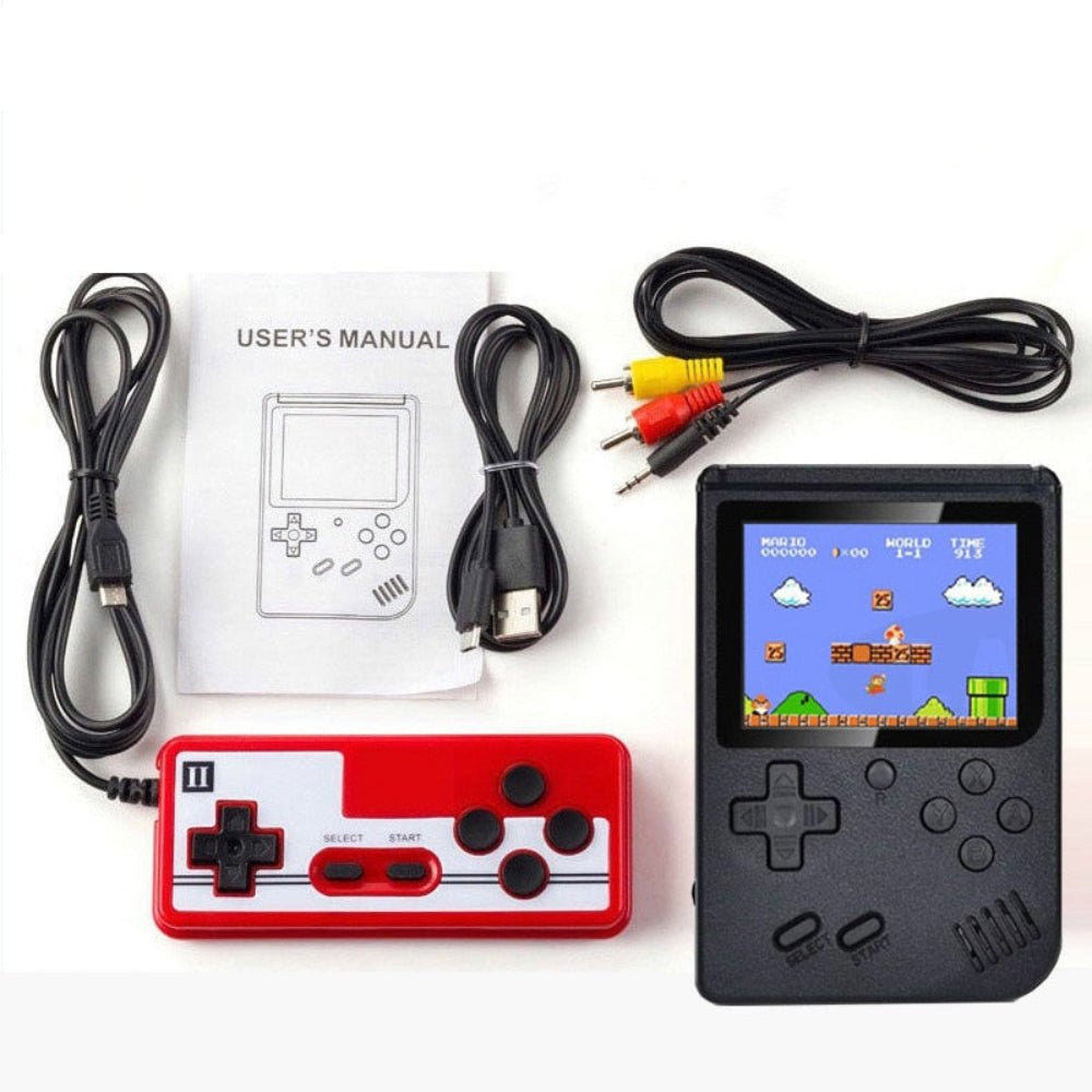 Compact Retro Game Console 400 Classic Games On The Go