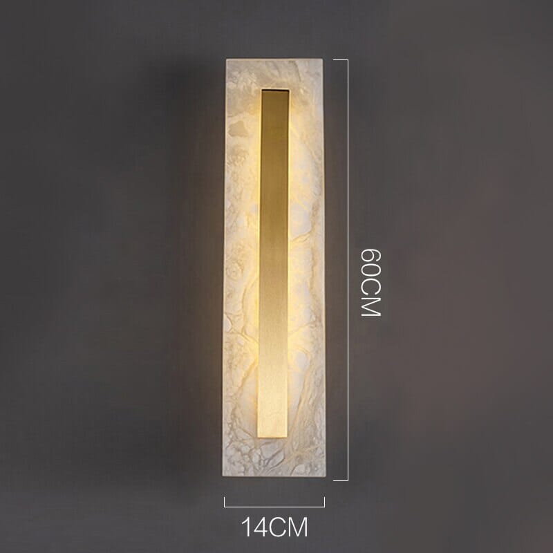 Classic Marble Round Wall Lamp Soft Ambient Glow