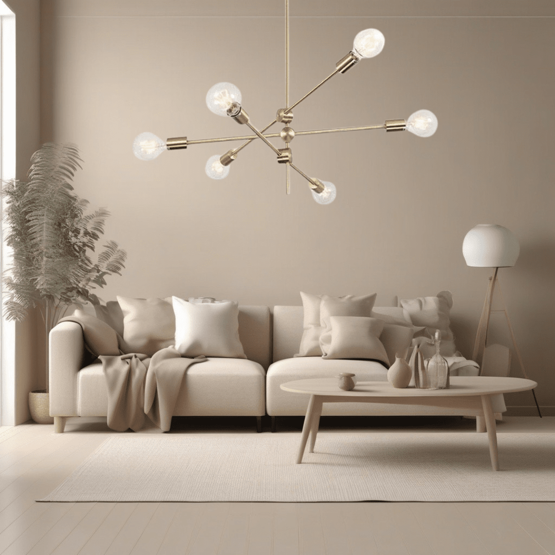 Elegant Glass Drop Chandelier