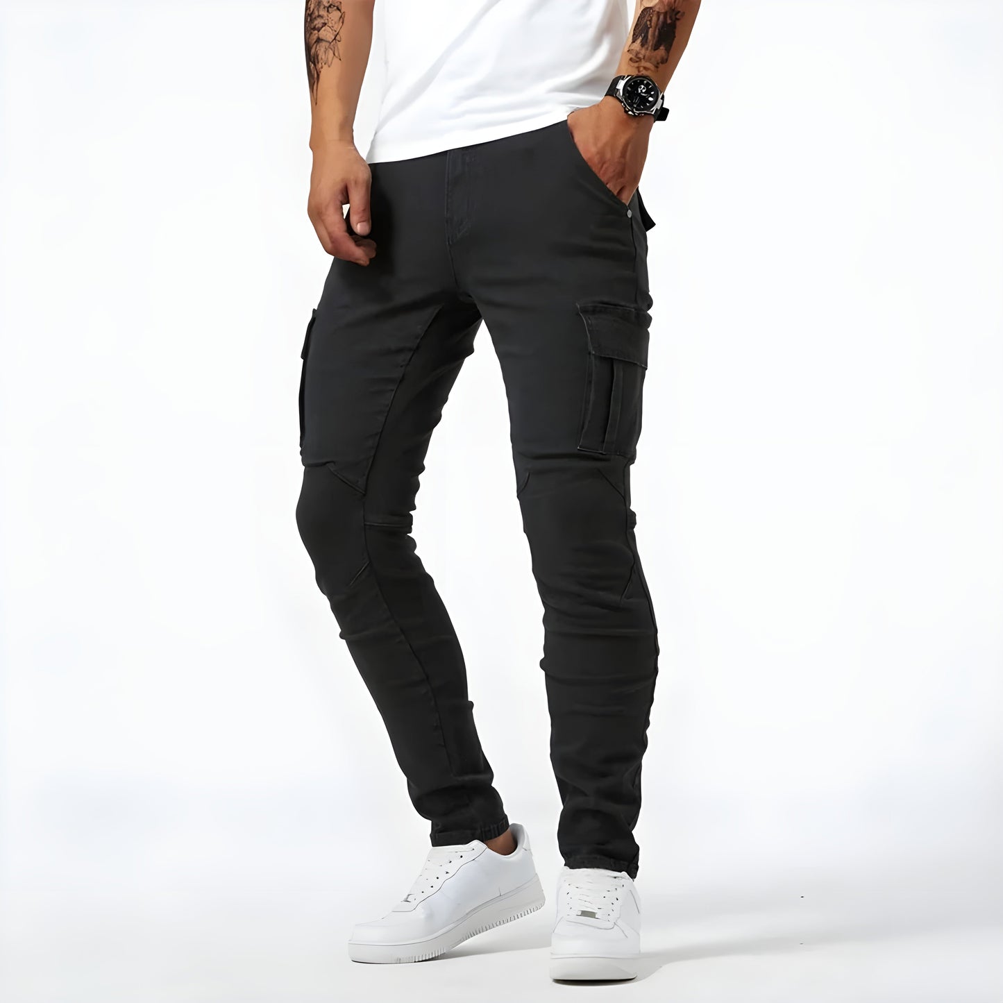 Relaxed Fit Casual Cargo Pants