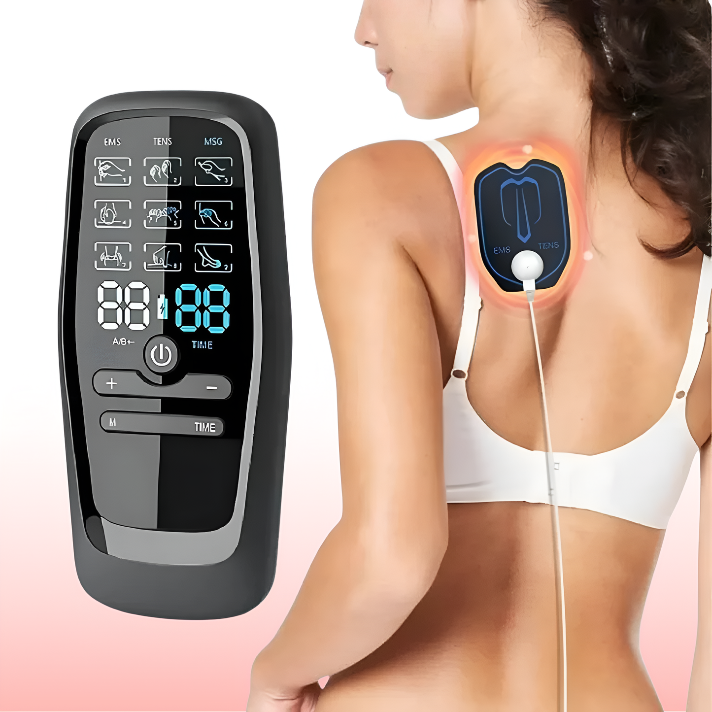 Compact Electronic Pain Relief Muscle Stimulator - BritishElegance