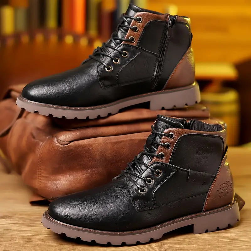 Men's Zip Up ankle Boots