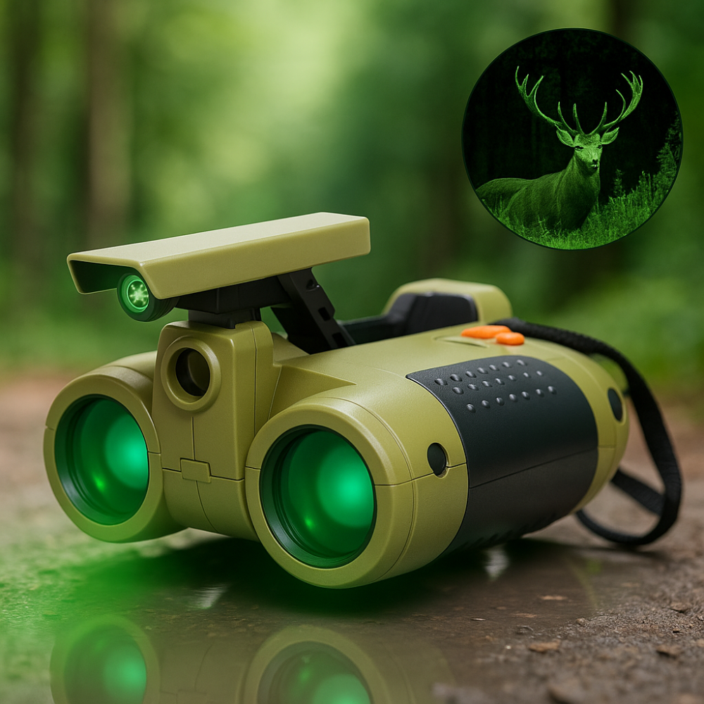 Kids Night Vision Binoculars Outdoor Spy Toy - VogeLuxe