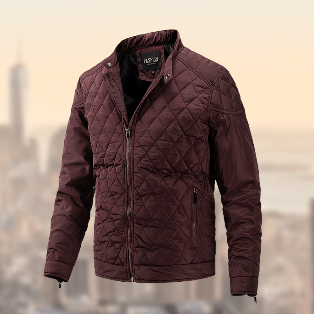 Men's Padded Water Resistant Bomber Jacket