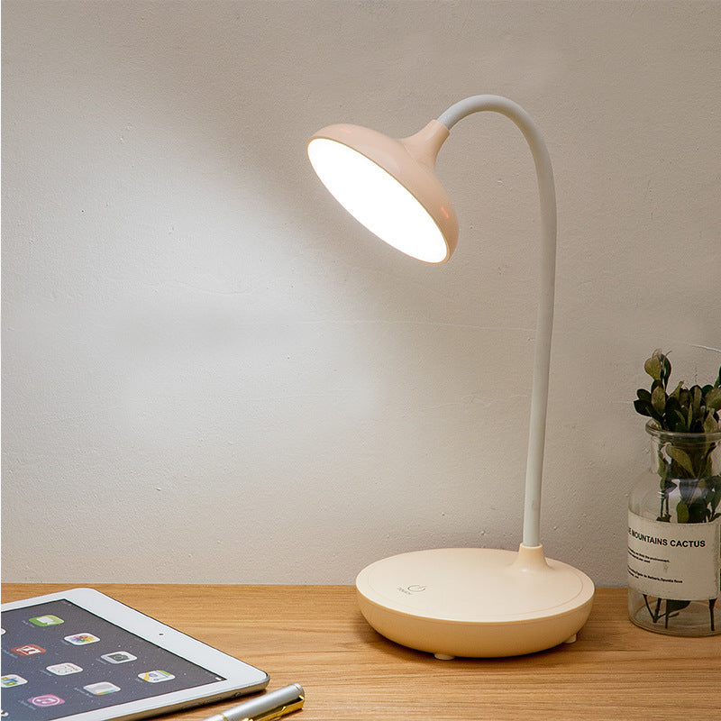 Compact LED Office Lamp with USB Port