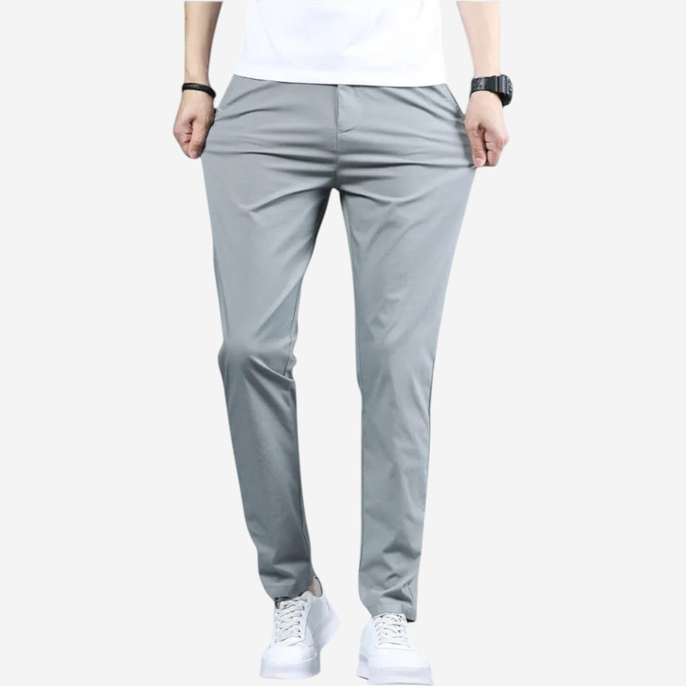 LUXEOUTFIT | Slim Work Trousers 2