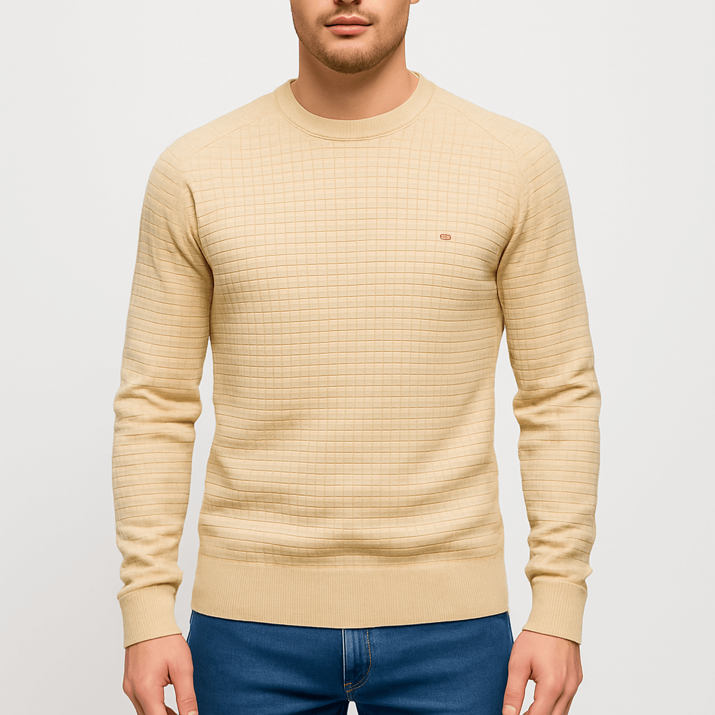 LUXEOUTFIT | Textured Knit Jumper 4
