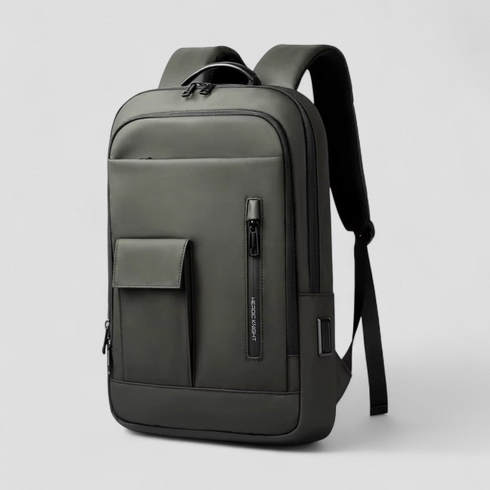 Laptop Backpack for Business Travel with USB Charging Port
