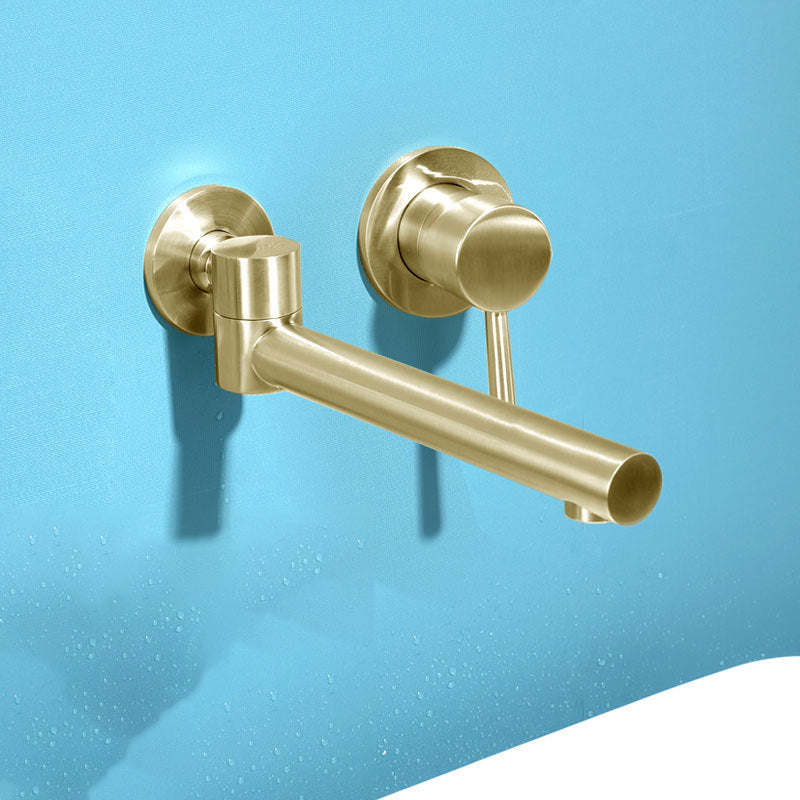 Modern Round Single Handle Bathroom Faucet - VogeLuxe