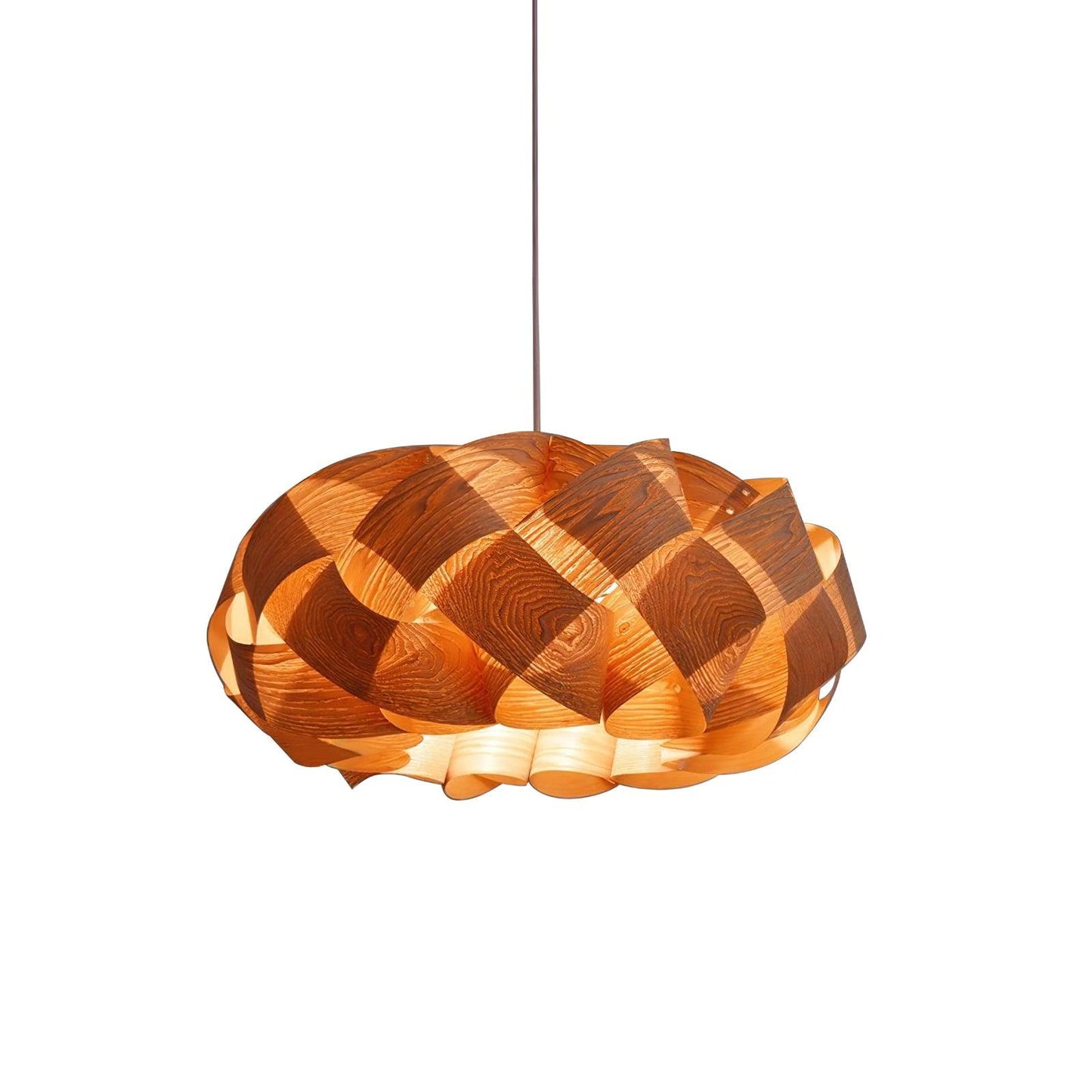 Rustic Wooden Hanging Light for Dining Room