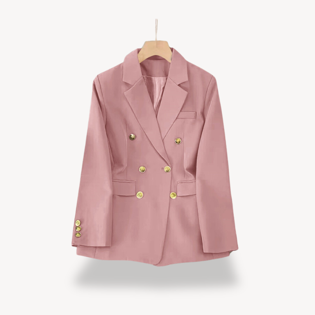 VogeLuxe | Women’s Double-Breasted Blazer