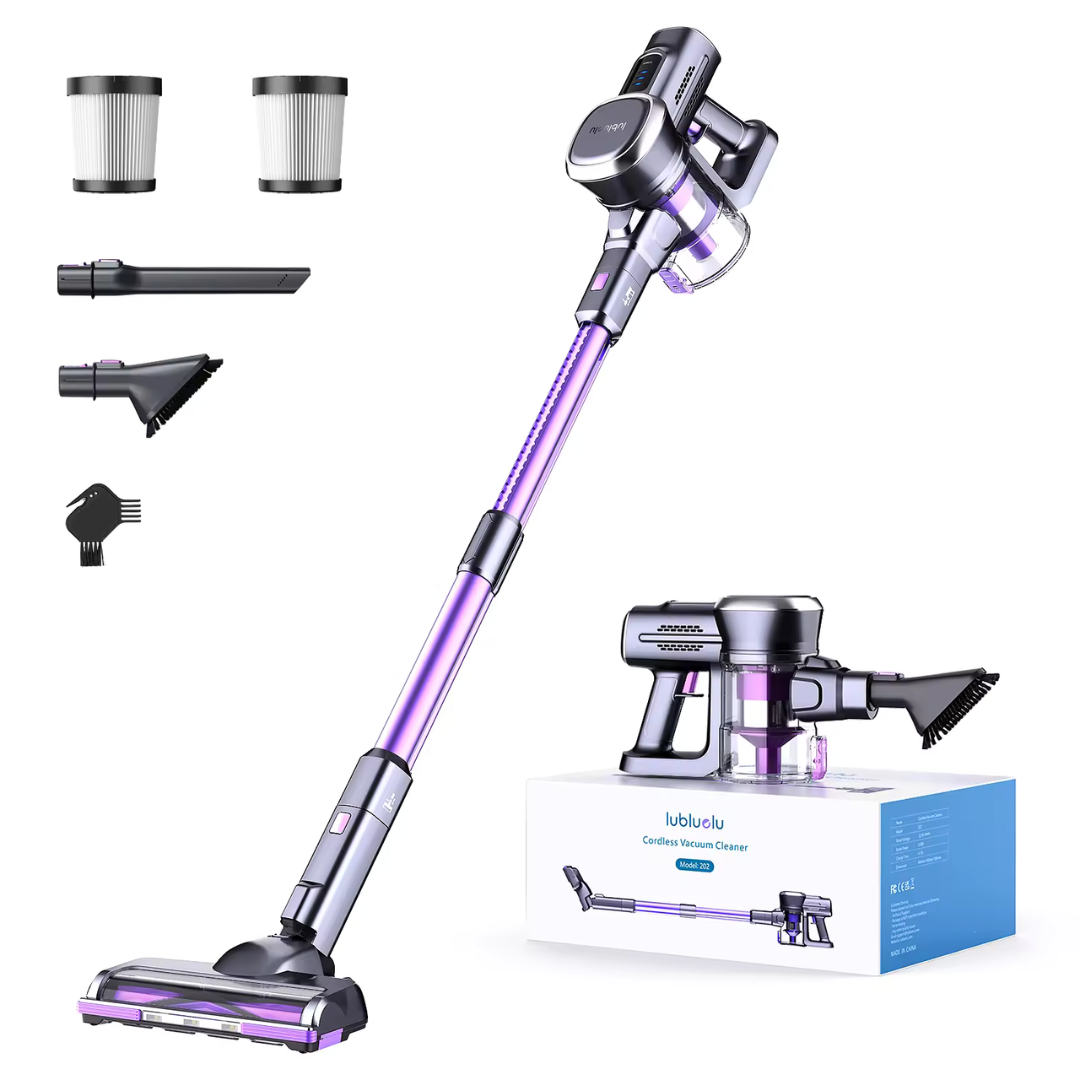 Portable 6-in-1 Vacuum Cleaner, Powerful Pet Hair Cleaner - VogeLuxe