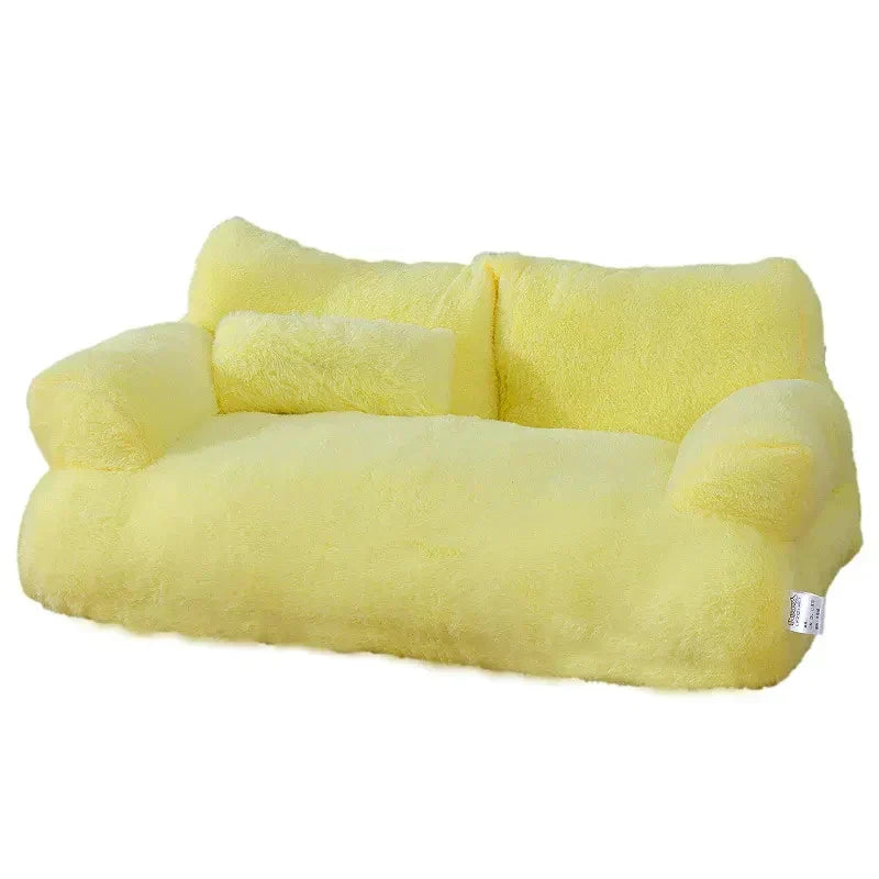 Pet Friendly Elevated Pet Bed with Bolstered Edges