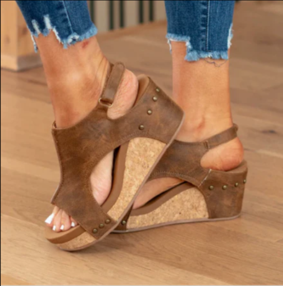 Supportive Stylish Women's Orthopedic Wedge Sandals