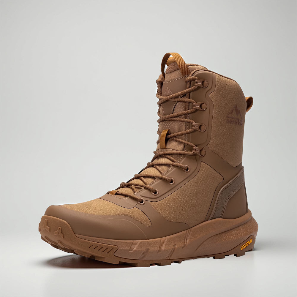 Rugged Men's Hiking Boots Ankle Support Shoes