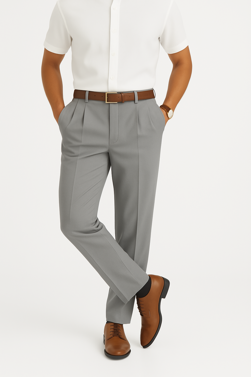 Men’s Casual Business Trousers – Modern Tailored Fit 3