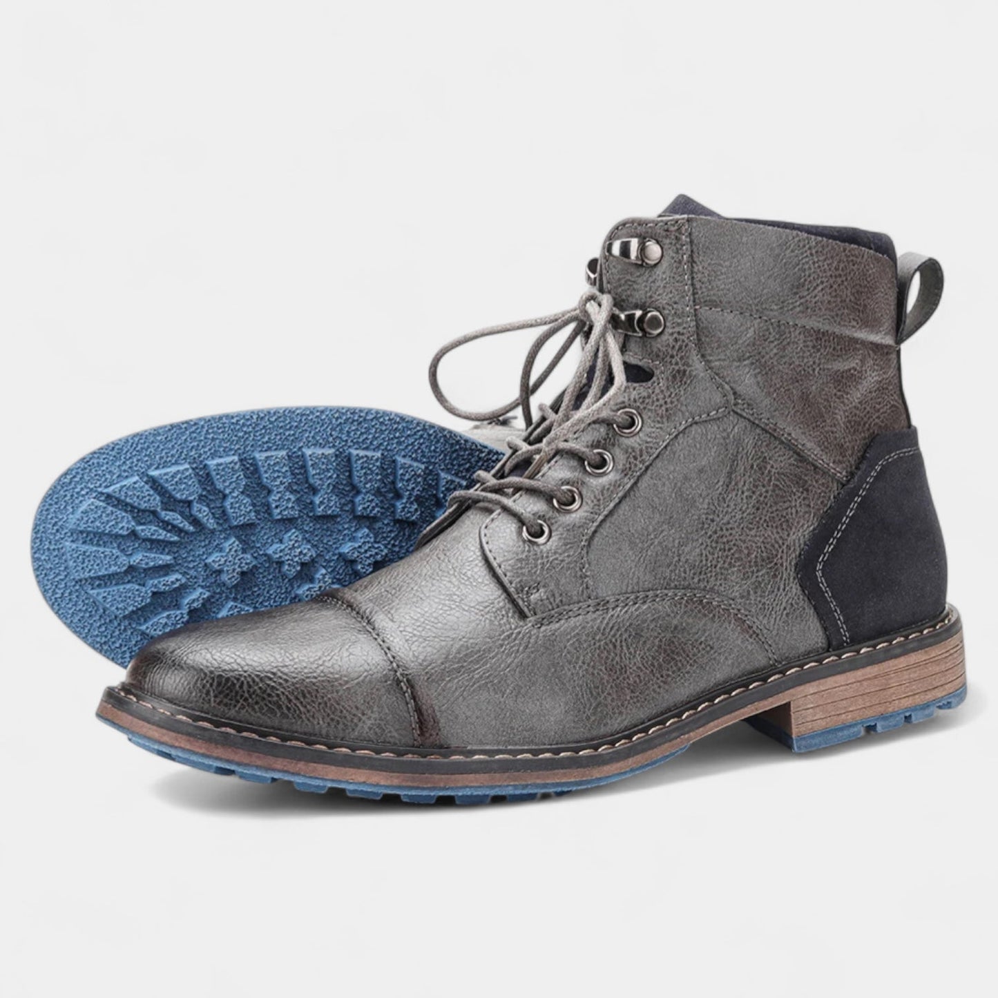 Tough Waterproof Leather Hiking Boots - VogeLuxe