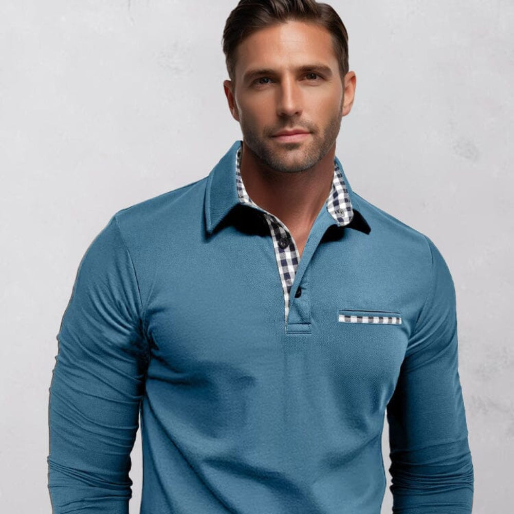 Relaxed Fit Mens Cotton Polo Shirt