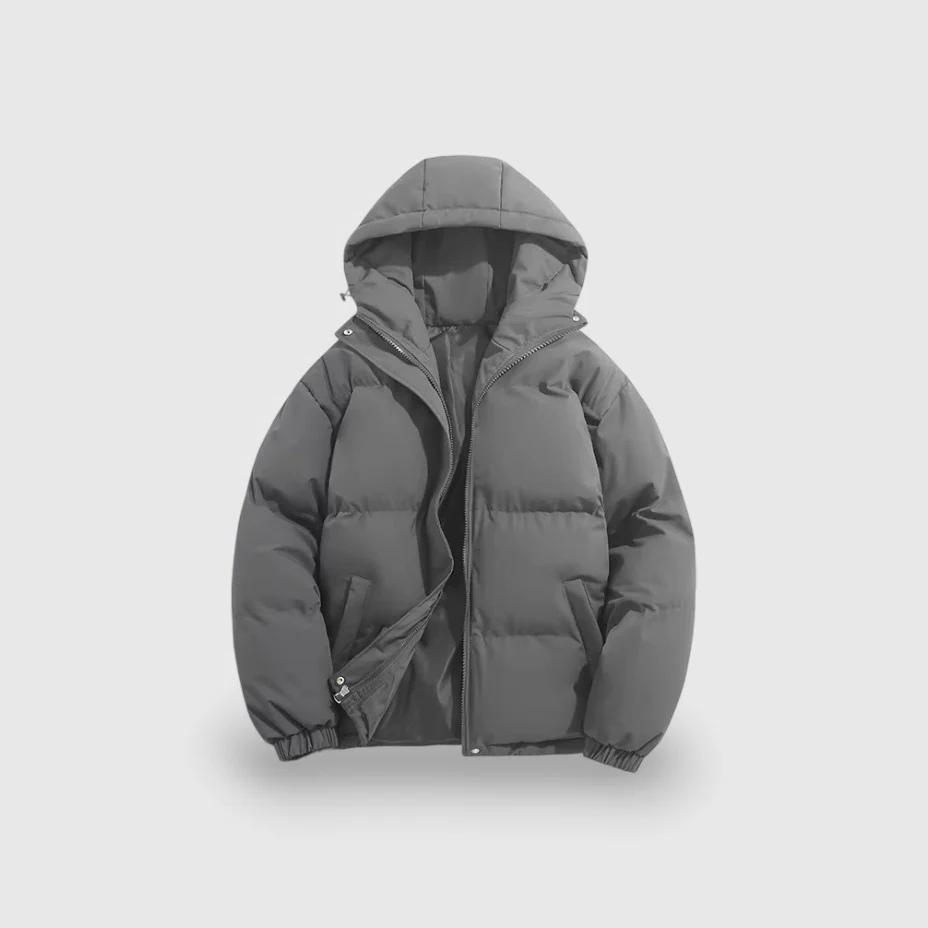 VogeLuxe | Men’s Cozy Hooded Puffer Jacket