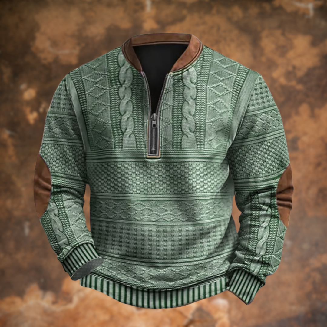 Men's Classic Crew Neck Casual Sweater