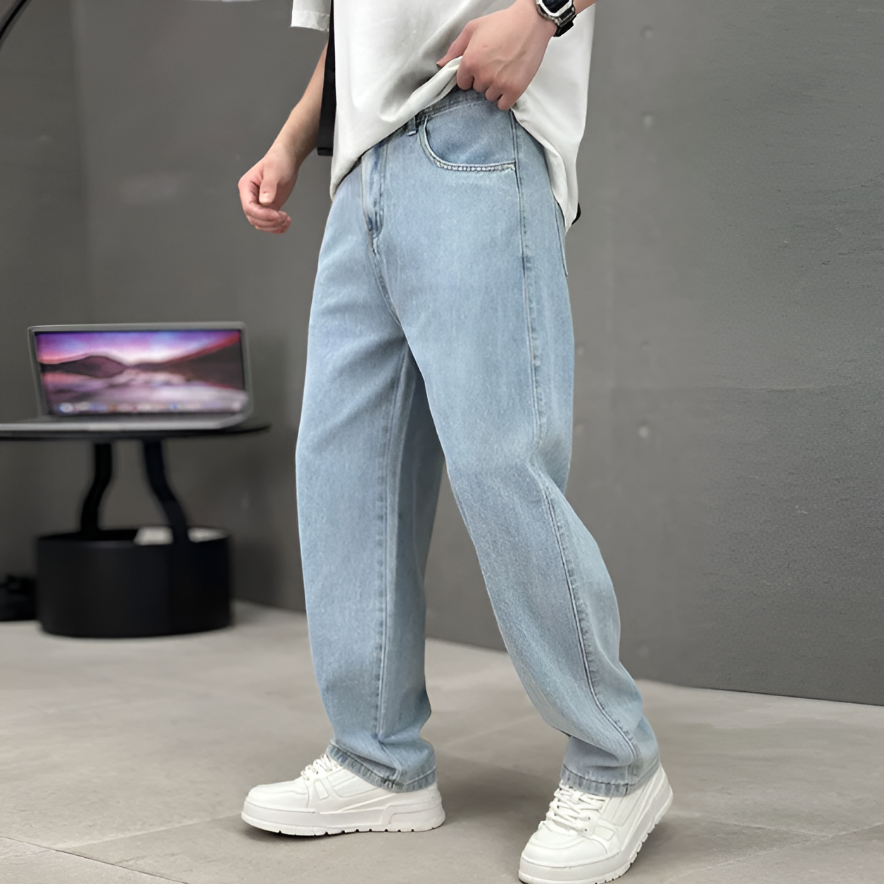 Men's Classic Slim Fit Jeans