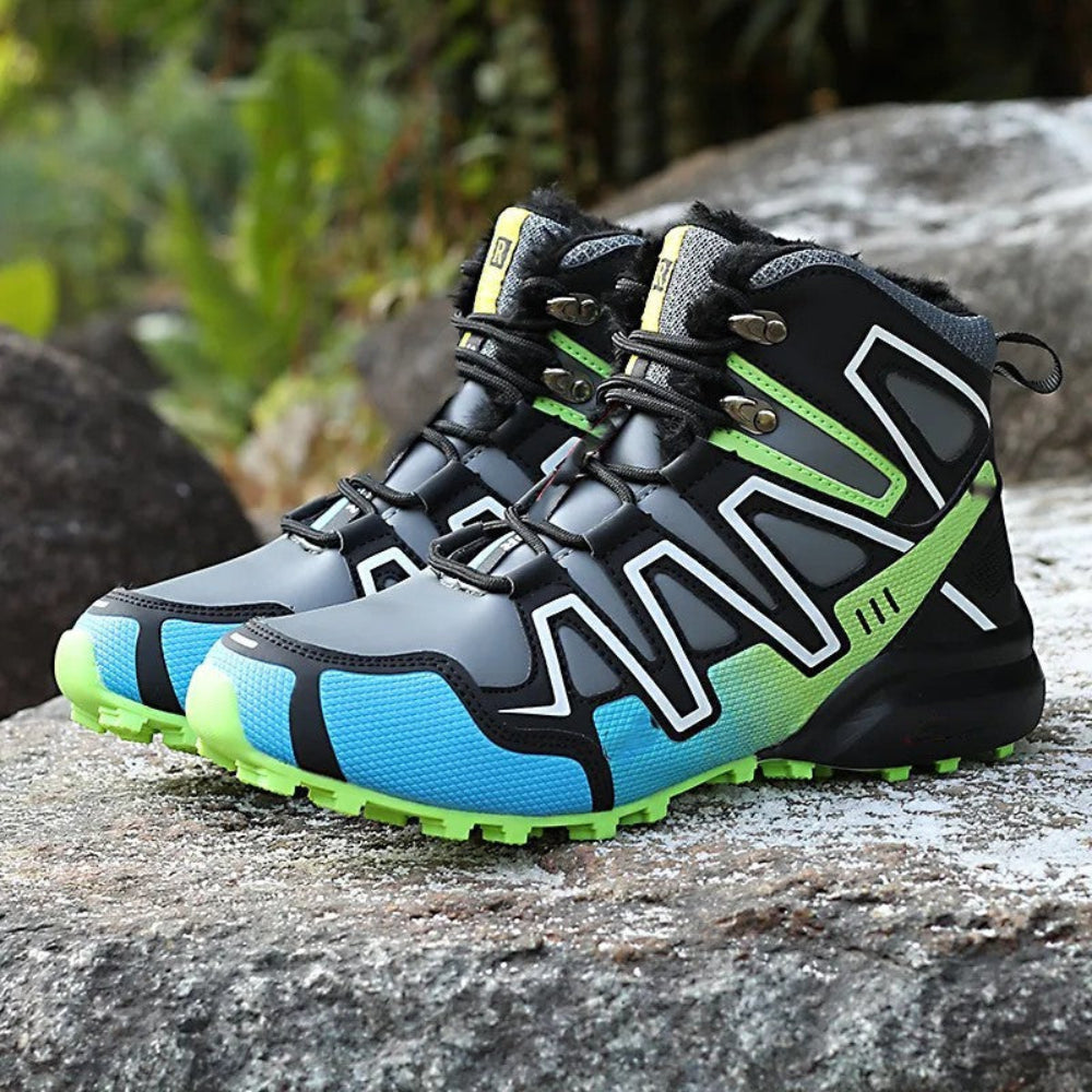Waterproof Men's Hiking Boots Grip Outdoor Shoes